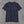 Heathered navy 9/11 memorial tee, front with a small rust-red Truck Co. Apparel skyline crest on the left chest