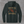 Back of the charcoal Truck Co. Apparel vintage logo hoodie with the TCA ladder-and-hook crest