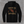 Back of the black Truck Co. Apparel vintage logo hoodie: TCA crest between a crossed ladder and pike pole, two stars, EST. 2026
