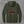 Olive 9/11 memorial hoodie, back print: faded flag with rust-red Twin Towers and 25th Anniversary lettering