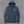 Heathered navy 9/11 hoodie, front with a small greyscale Truck Co. Apparel skyline crest on the left chest