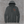 Front of the heathered charcoal Honor the Tradition hoodie with the TCA monogram on the left chest