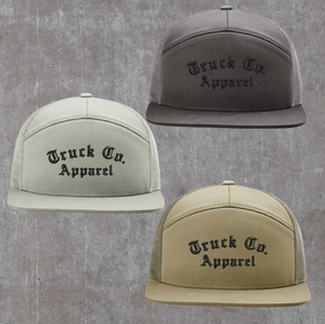 Truck Co. 7-Panel Trucker Hat — Richardson 168