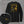 Headless Truckman long sleeve tee in Black, full-back print with close-up inset of the front showing the Truck Co. Apparel flaming jack-o'-lantern left-chest logo